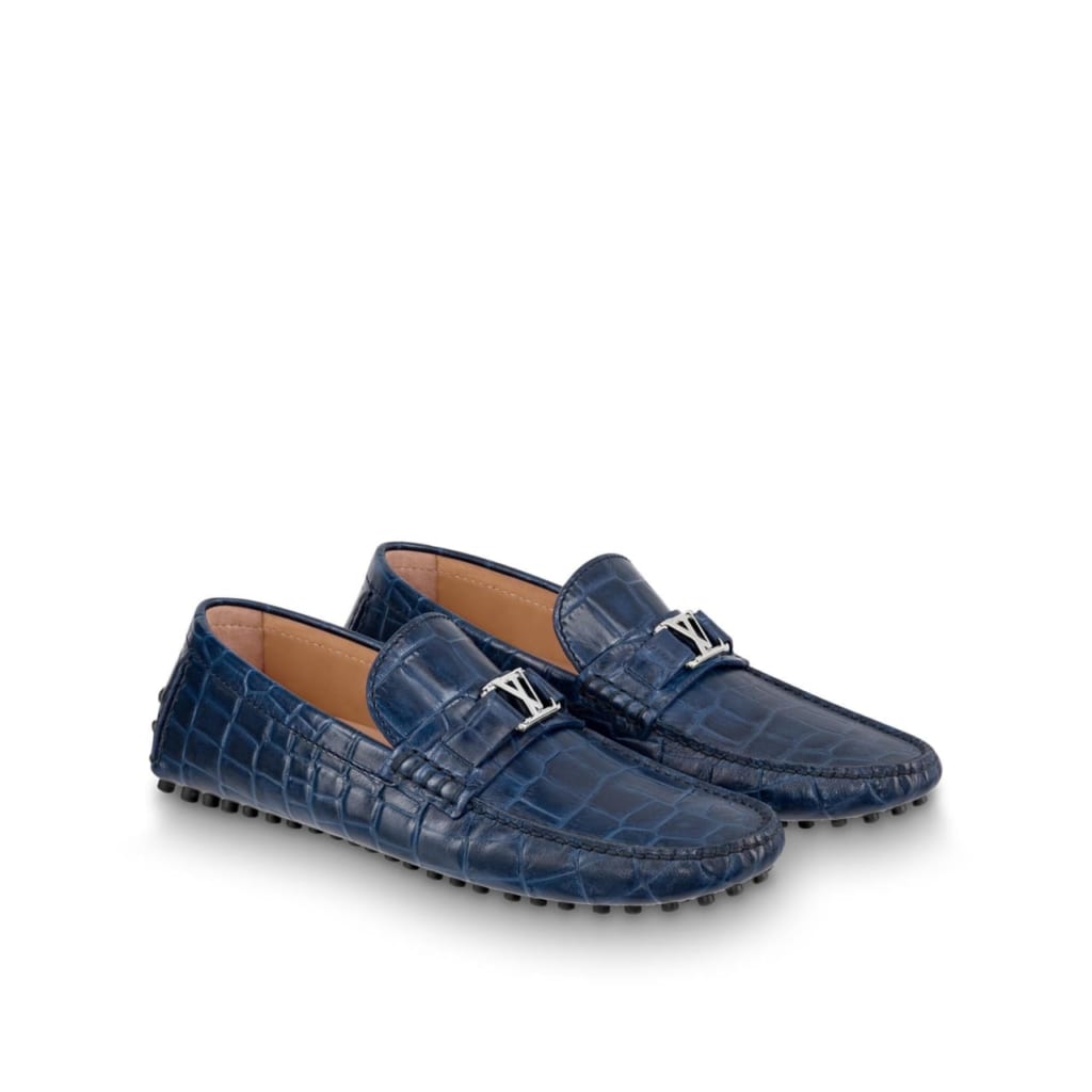 Giày Louis Vuitton Hockenheim Epi Leather Moccasin