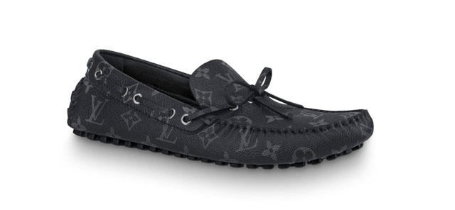 Arizona Moccasin Grey Monogram