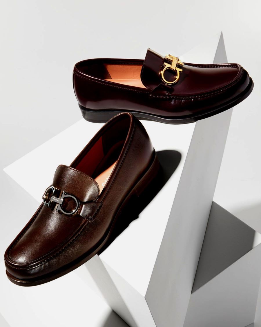 Mẫu giày  Salvatore Ferragamo dòng Mocca- Loafer