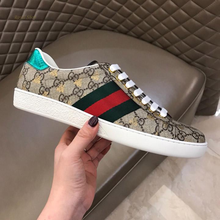 Giày Gucci siêu cấp có độ hoàn thiện cao, giá thành phải chăng 