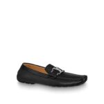 Giày lười Louis Vuitton Hockenheim Moccasin khóa màu trắng