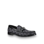 Giày Louis Vuitton Major Loafer caro màu đen