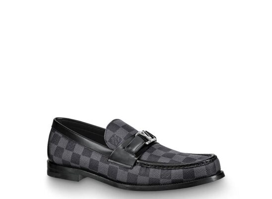 Giày Louis Vuitton Major Loafer caro màu đen