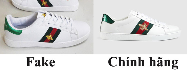 Phân biệt giày Gucci thật giả