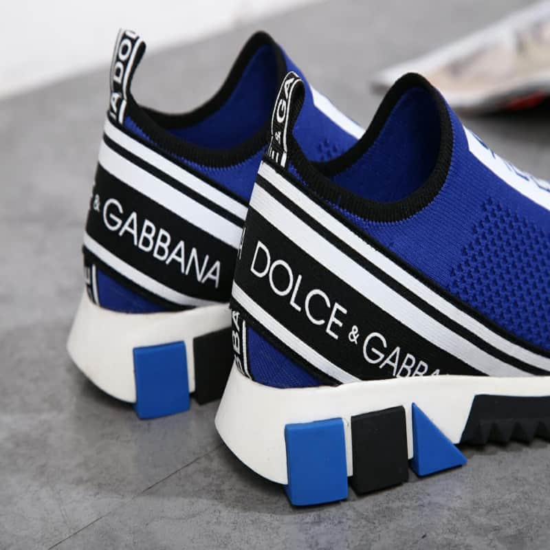 Giày Slip On Dolce Gabbana Sorrento Blue Like Auth