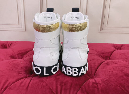 Giày cổ cao Dolce Gabbana Calfskin Custom 2.Zero High-Top Sneakers