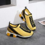 Giày Slip On Dolce Gabbana Sorrento Yellow Like Auth