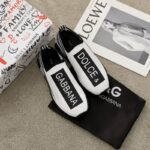 Giày Slip On Dolce Gabbana Sorrento White Like Auth