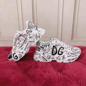 Giày thể thao Dolce Gabbana Hand Painted Graffiti Calfskin Nappa Daymaster