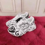 Giày thể thao Dolce Gabbana Hand Painted Graffiti Calfskin Nappa Daymaster