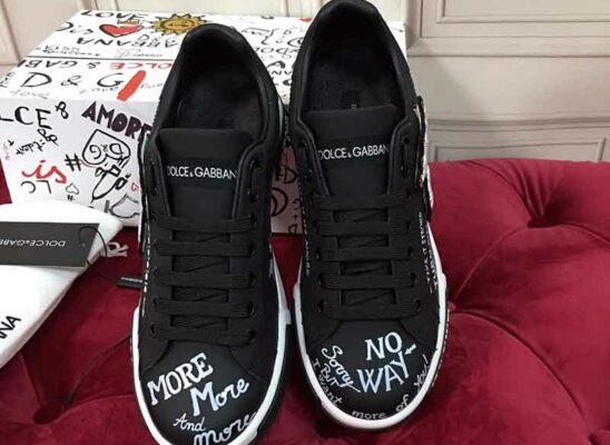 Giày thể thao Dolce Gabbana Synthetic Portofino Sneakers