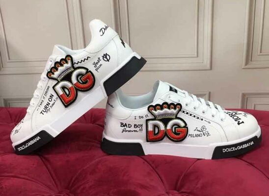 Giày thể thao Dolce Gabbana Synthetic Portofino Sneakers