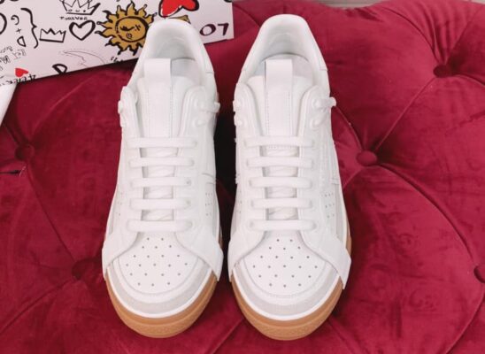 Giày thể thao Dolce Gabbana Calfskin Custom 2.Zero Sneakers màu trắng