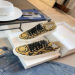 Giày thể thao Versace Greca Barocco Print Sneakers