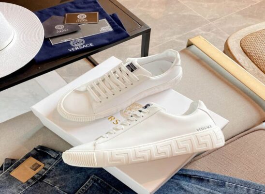 Giày thể thao Versace Greca Sneakers màu trắng